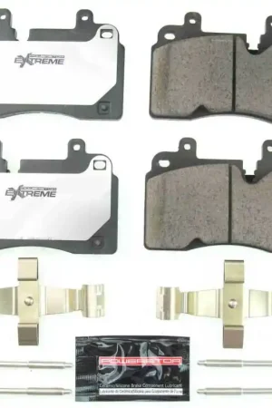 Power Stop 2020 Chevrolet Corvette Front Z26 Extreme Street Brake Pads w/Hardware | Graveyard Performance Big Sale