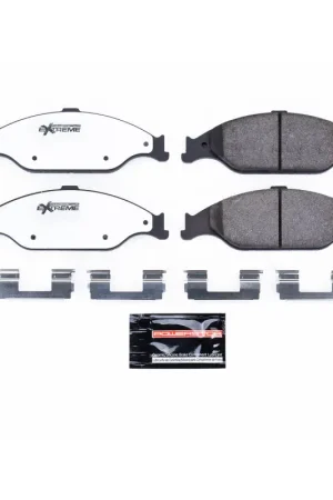 New Arrival Power Stop 99-04 Ford Mustang Front Z26 Extreme Street Brake Pads w/Hardware | Graveyard Performance