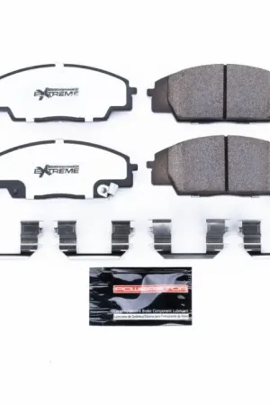 Power Stop 07-10 Acura CSX Front Z26 Extreme Street Brake Pads w/Hardware | Graveyard Performance Editor’s Pick