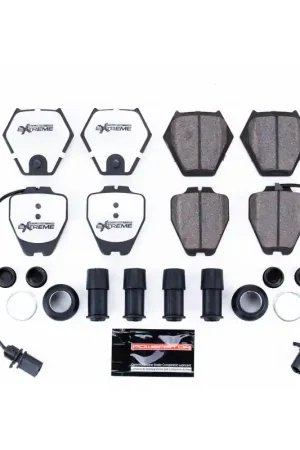 Power Stop 00-01 Audi A6 Quattro Front Z26 Extreme Street Brake Pads w/Hardware | Graveyard Performance Must Have