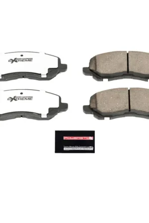 Crafted Power Stop 11-14 Chrysler 200 Front Z26 Extreme Street Brake Pads w/Hardware | Graveyard Performance