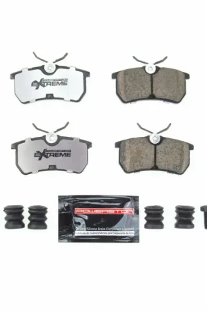 Power Stop 14-19 Ford Fiesta Rear Z26 Extreme Street Brake Pads w/Hardware | Graveyard Performance Express Delivery