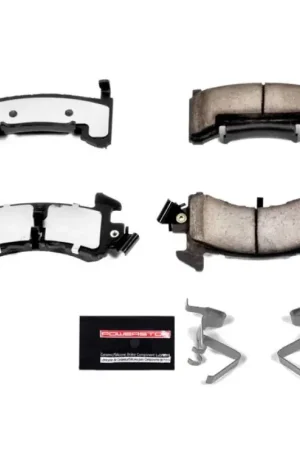 No Minimum Order Power Stop 79-85 Avanti II Front or Rear Z36 Truck & Tow Brake Pads w/Hardware | Graveyard Performance