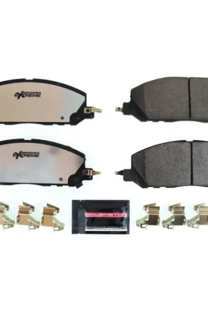 Power Stop 20-21 Ford Explorer Front Z36 Truck & Tow Brake Pads w/Hardware | Graveyard Performance Trusted Brand