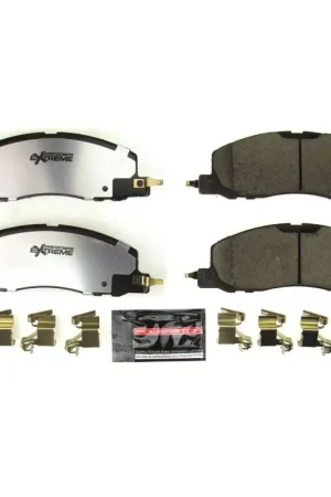Power Stop 20-21 Ford Explorer Front Z36 Truck & Tow Brake Pads w/Hardware | Graveyard Performance Cheap
