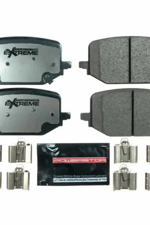 In Demand Power Stop 20-21 Ford Explorer Rear Z36 Truck & Tow Brake Pads w/Hardware | Graveyard Performance