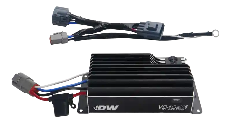 Modern DeatschWerks VB40AX1 Voltage Booster with Plug-N-Play Harness for 10-25 Ford Mustang | Graveyard Performance