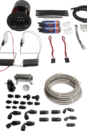 Budget DeatschWerks 92-06 BMW 3-Series E36/E46 X2 Module with DW420 Pumps and PTFE Plumbing Kit | Graveyard Performance