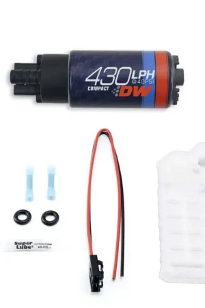 DeatschWerks 16-24 Civic Type-R / 18-24 Honda Accord DW430C 430LPH Compact Fuel Pump | Graveyard Performance Exclusive