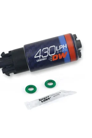 DeatschWerks 09-15 Nissan R35 GTR DW430C 430lph Compact Fuel Pump | Graveyard Performance New Arrival