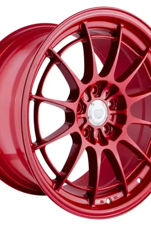 Get Yours Enkei NT03+M 18x9.5 5x114.3 40mm Offset 72.6mm Bore - Competition Red Wheel | Graveyard Performance