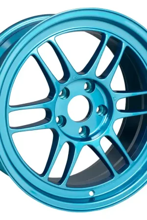 Enkei RPF1 17x9 5x114.3 22mm Offset 73mm Bore Emerald Blue Wheel (MOQ 40) | Graveyard Performance Get Yours