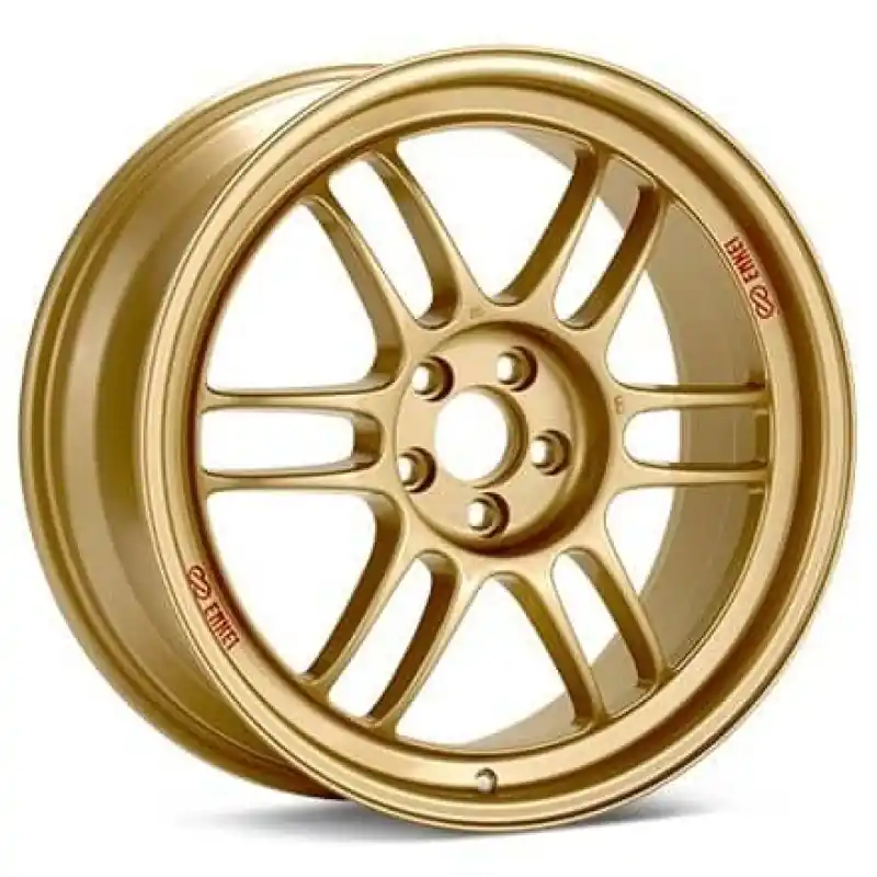Enkei RPF1 17x9.5 5x100 38mm Offset Gold Wheel (MOQ 40) | Graveyard Performance Viral