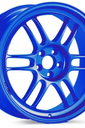 Express Delivery Enkei RPF1 18x9.5 5x114.3 15mm Offset 73mm Bore Victory Blue Wheel (MOQ 40) | Graveyard Performance
