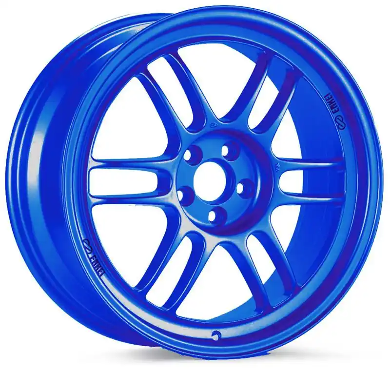 Express Delivery Enkei RPF1 18x9.5 5x114.3 15mm Offset 73mm Bore Victory Blue Wheel (MOQ 40) | Graveyard Performance
