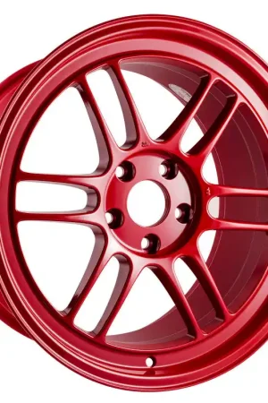 Enkei RPF1 18x9.5 5x114.3 38mm Offset 73mm Bore Competition Red Wheel (MOQ 40) | Graveyard Performance While Supplies Last