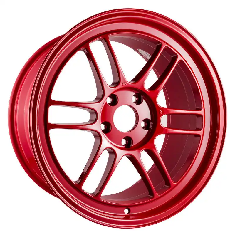 Enkei RPF1 18x9.5 5x114.3 38mm Offset 73mm Bore Competition Red Wheel (MOQ 40) | Graveyard Performance While Supplies Last