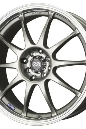 Enkei J10 18x7.5 5x112/114.3 38mm Offset 72.6mm Bore Dia Silver w/ Machined Lip Wheel | Graveyard Performance Editor’s Pick