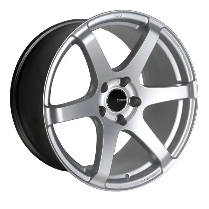 Enkei T6S 18x8 45mm Offset 5x112 Bolt Pattern 72.6 Bore Matte Silver Wheel | Graveyard Performance Direct From Manufacturer