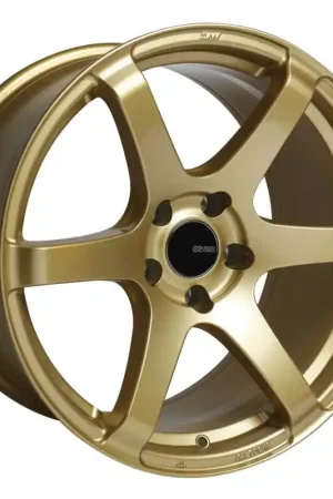 Special Offer Enkei T6S 18x9.5 45mm Offset 5x100 Bolt Pattern 72.6 Bore Gold Wheel | Graveyard Performance