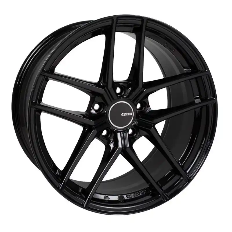 Special Offer Enkei TY5 19x8.5 5x120 38mm Offset 72.6mm Bore Black Wheel | Graveyard Performance