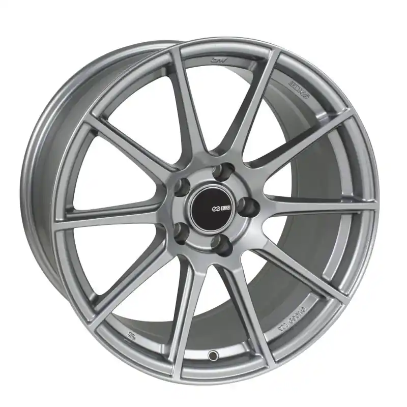 Popular Enkei TS10 18x9.5 5x114.3 15mm Offset 72.6mm Bore Grey Wheel | Graveyard Performance