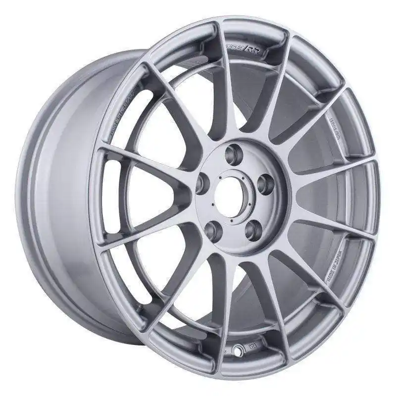 Last Chance Enkei NT03RR 18x9 5x112 45mm Offset 66.5mm Bore - Hyper Silver Wheel | Graveyard Performance
