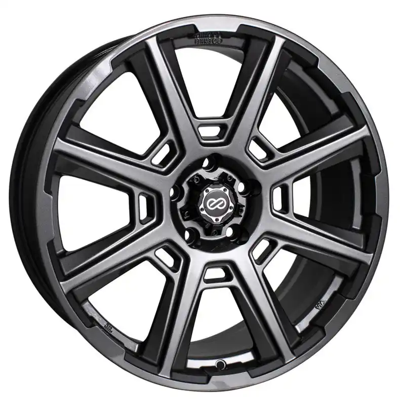Limited Edition Enkei Storm 18x8 40mm Offset 5x114.3 72.6mm Bore Anthracite Wheel | Graveyard Performance