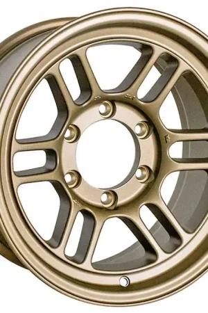 Enkei RPT1 17x9 6x139.7 Bolt Pattern +0 Offset 106.1 Bore Titanium Gold Wheel (MOQ 40) | Graveyard Performance Markdown