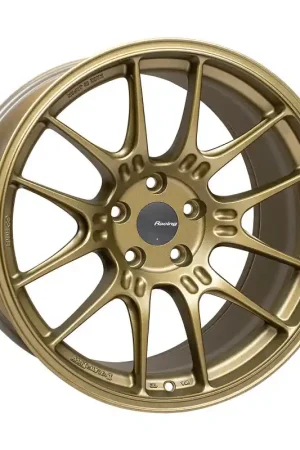 Enkei GTC02 18x10 5x112 32mm Offset 66.5mm Bore Titanium Gold Wheel | Graveyard Performance Price Drop