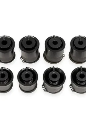 Secure Checkout BMR 97-04 Chevrolet Corvette C5 / 05-13 C6 Rear Upper & Lower Control Arms Bearing Kit - Black | Graveyard Performance