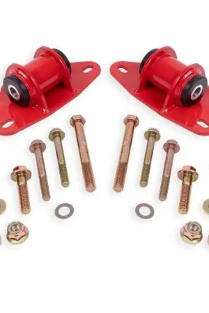 Shop Now BMR 14-19 Chevrolet Corvette Motor Mount Kit - Red | Graveyard Performance