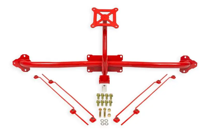 BMR 14-19 Chevrolet Corvette C7 Bolt-On Parachute Mount - Red | Graveyard Performance Save Now