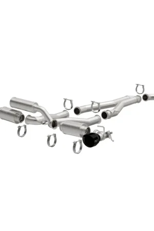 MagnaFlow 2020+ Toyota Supra SPEQ Series Cat-Back Performance Exhaust System w/ Black Chrome Tips | Graveyard Performance Budget