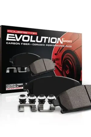 Last Chance Power Stop 2024+ Ford Mustang Front Z23 Evolution Brake Pads w/Hardware | Graveyard Performance