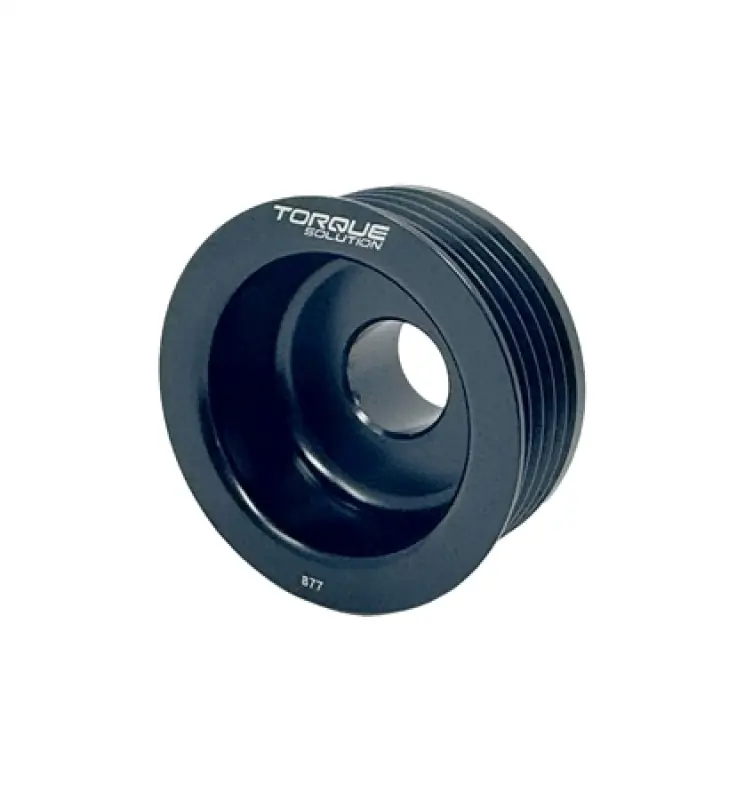 Torque Solution Lightweight Alternator Pulley (Black): Subaru EJ WRX 02-05 / STI 04-06 | Graveyard Performance Don’t Miss Out