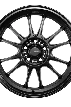 Don’t Miss Out Konig Hypergram 18x12 5X120 ET20 Matte Black Wheel | Graveyard Performance