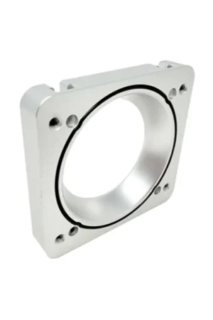 Brand New Torque Solution 06-21 Subaru STI / 08-14 Subaru WRX Big Bore 76mm Throttle Body Adapter - Silver | Graveyard Performance