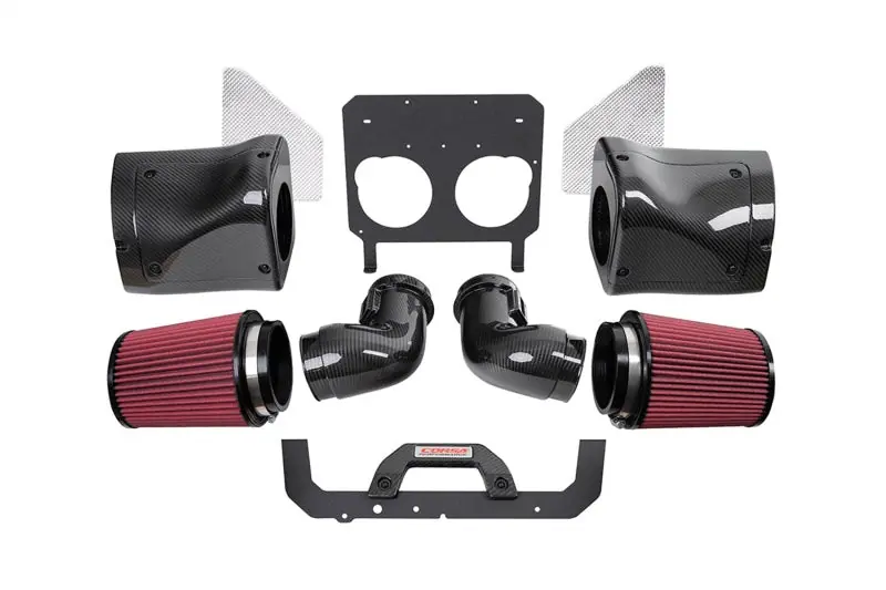 Save Now Corsa 23+ Chevy C8 Z06 Carbon Fiber Air Intake w/ DryTech Filter | Graveyard Performance