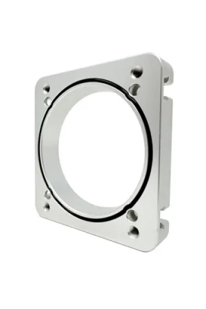 Trending Torque Solution 06-21 Subaru STI EJ Big Bore Manifold Big Bore 76mm Throttle Body Adapter - Silver | Graveyard Performance