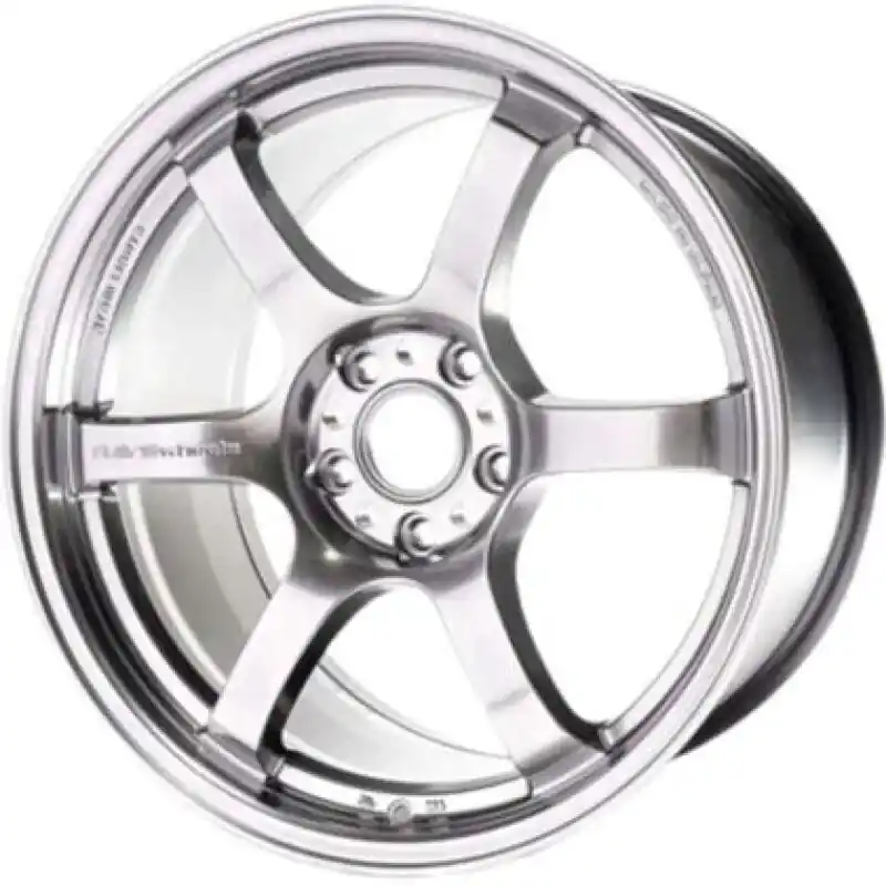 Gram Lights 57DR 15x8.0 +35 5x114.3 Grace Silver Wheel | Graveyard Performance Secure Checkout