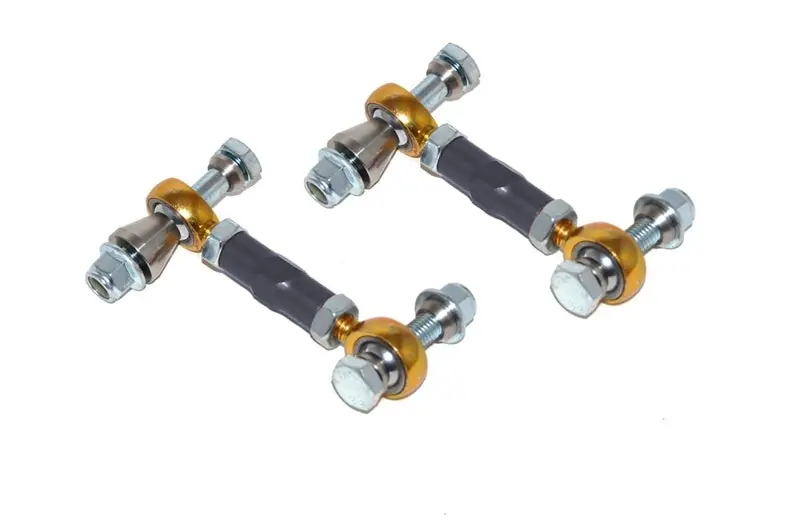 Crafted Torque Solution Adjustable Rear Drop Links: Porsche 996/997 & 997 GT3 | Graveyard Performance