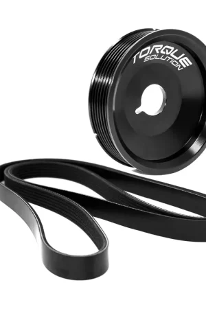 Torque Solution Underdrive Crank Pulley Porsche Boxster/Cayman/996/997 w/o AC (Excl Turbo Engines) | Graveyard Performance Save Now