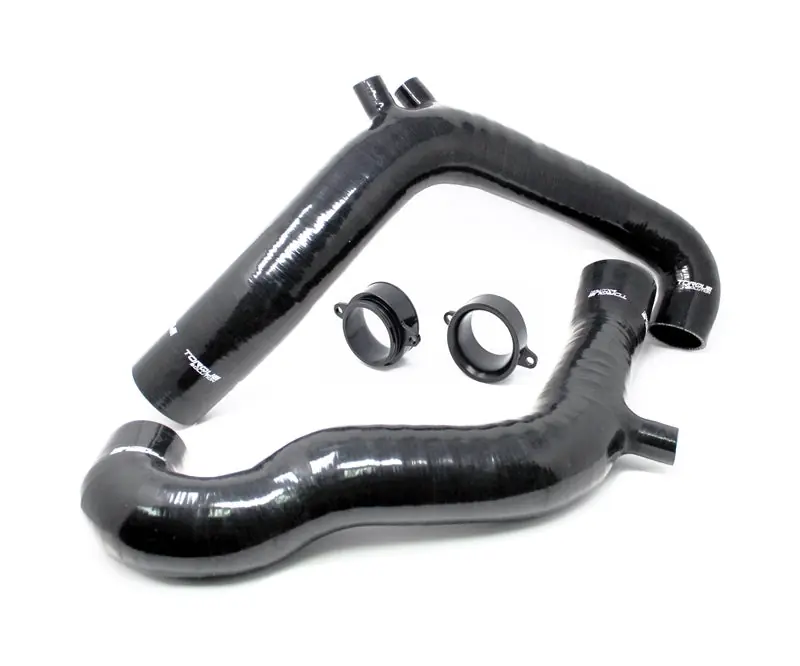 Same Day Shipping Torque Solution Turbo Inlet Hose Black - 10-12 Porsche 997.2 Turbo / Turbo S | Graveyard Performance