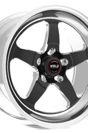 Weld S71 18x9 / 5x4.75 BP / 4.7in BS Black Wheel (Low Pad) - Non-Beadlock | Graveyard Performance Discount