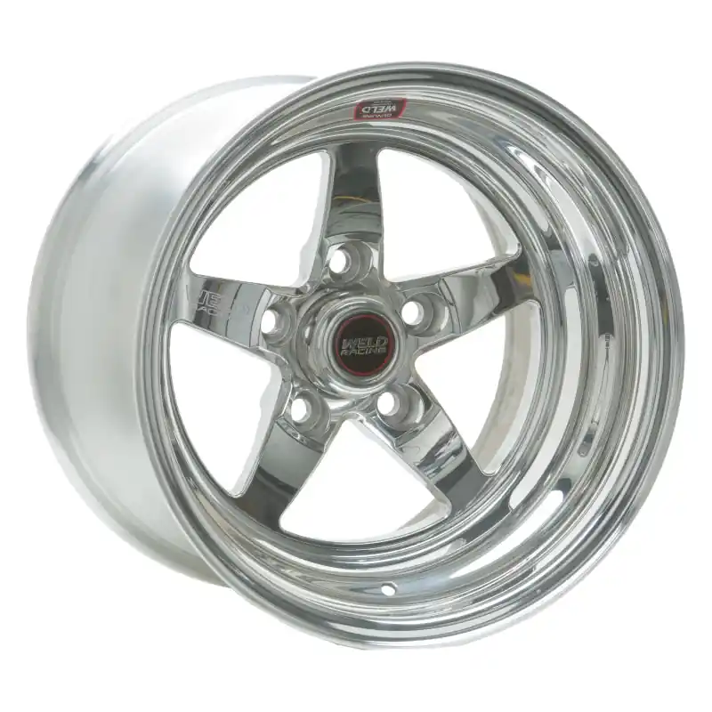 Weld S71 15x8.33 / 5x5 BP / 3.5in. BS Polished Wheel (Low Pad) - Non-Beadlock | Graveyard Performance Wholesale