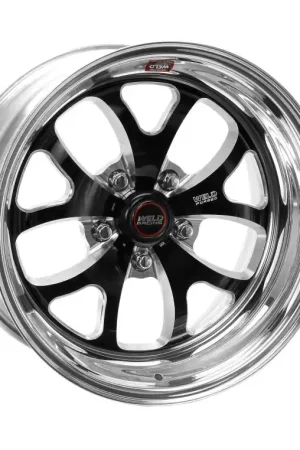 Weld S76 17x9 / 5x4.75 BP / 6.8in. BS Black Wheel (Medium Pad) - Non-Beadlock | Graveyard Performance Grab Now