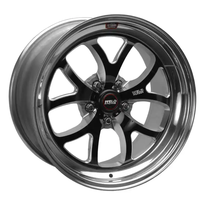 Weld S76 18x9.5 / 5x4.5 BP / 6.2in. BS Black Wheel (Medium Pad) - Non-Beadlock | Graveyard Performance Low Price