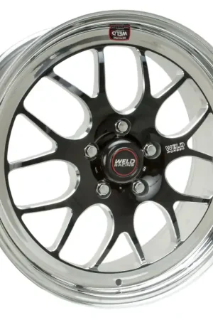 Free Delivery Weld S77 18x7 / 5x4.75 BP / 3.7in. BS Black Wheel (Medium Pad) - Non-Beadlock | Graveyard Performance