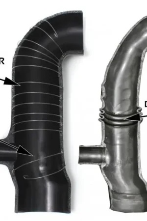 PERRIN 02-07 Subaru WRX / 04-21 STI Turbo Inlet Hose 3in. (For Aftermarket Turbos Only) - Black | Graveyard Performance Time-Limited